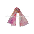 High Style Various Colors And Design 100% Wool Digital Printed Large And Thin Scarf Wool For Lady